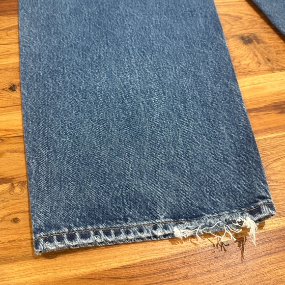 NWOT! Agolde Dara Mid Rise Baggy in Pattern Size 27 - Picture 10 of 16